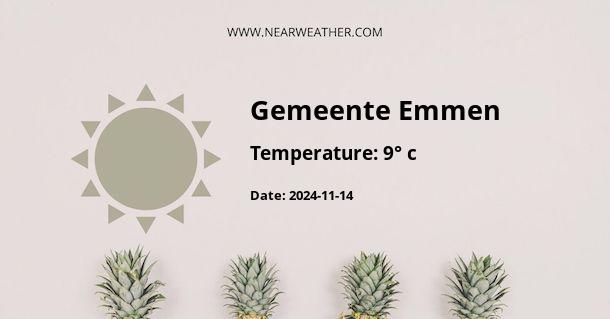 Weather in Gemeente Emmen