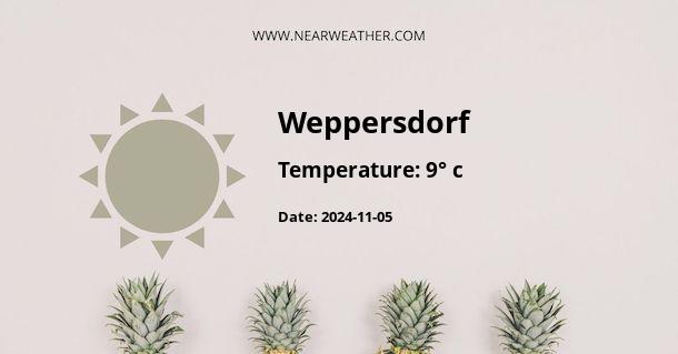 Weather in Weppersdorf