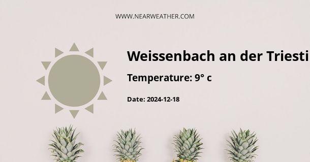 Weather in Weissenbach an der Triesting