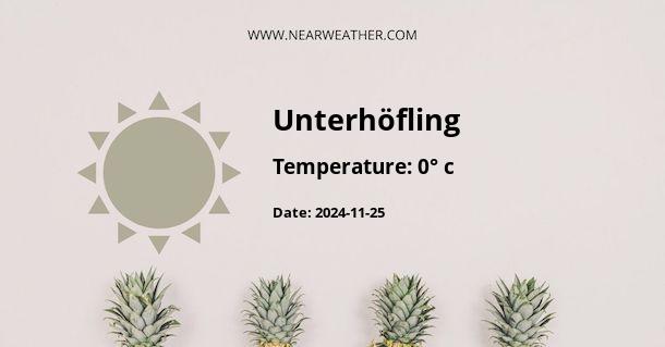 Weather in Unterhöfling