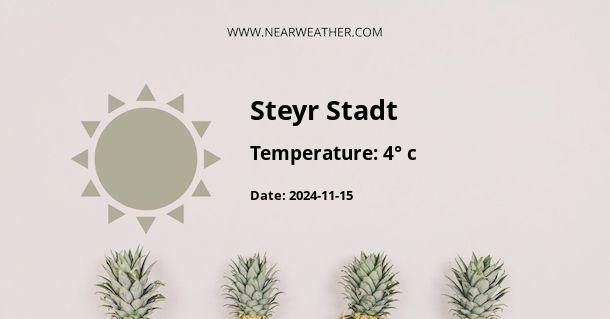 Weather in Steyr Stadt