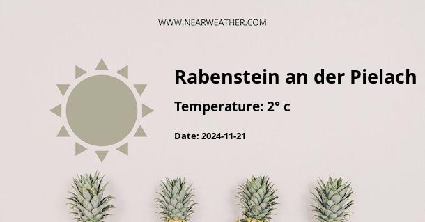 Weather in Rabenstein an der Pielach