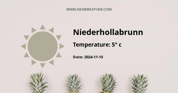 Weather in Niederhollabrunn