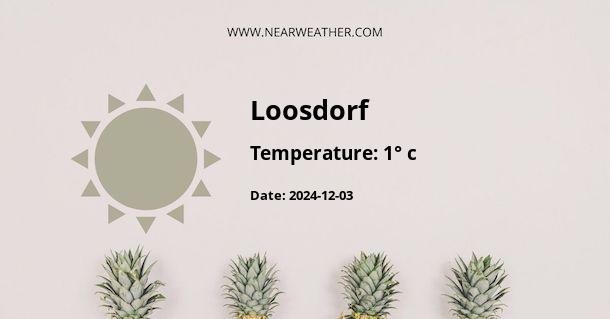 Weather in Loosdorf