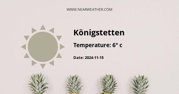 Weather in Königstetten