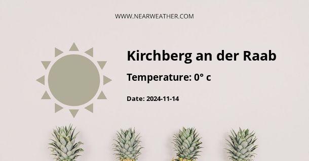 Weather in Kirchberg an der Raab