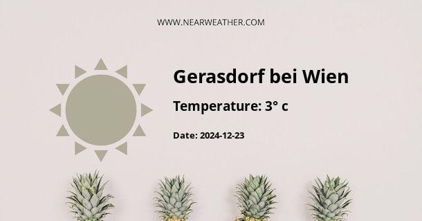 Weather in Gerasdorf bei Wien