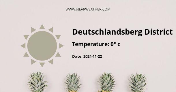 Weather in Deutschlandsberg District