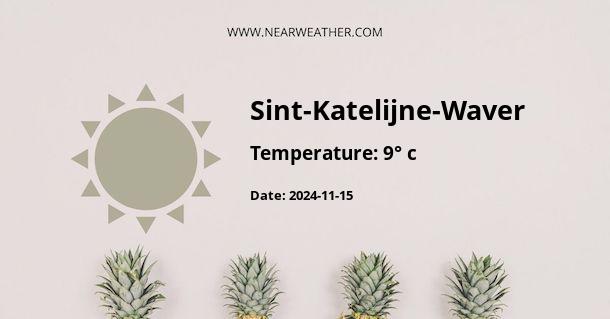 Weather in Sint-Katelijne-Waver