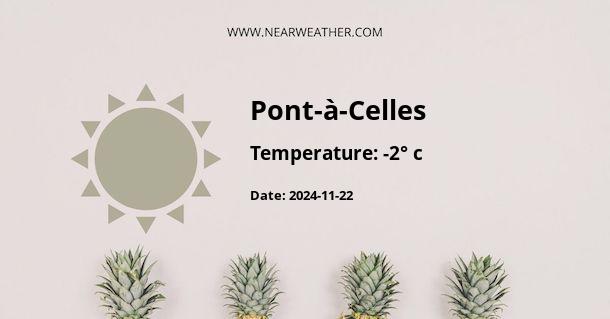 Weather in Pont-à-Celles