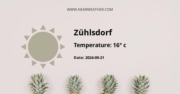 Weather in Zühlsdorf