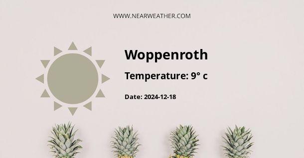 Weather in Woppenroth