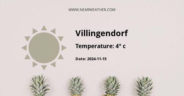 Weather in Villingendorf