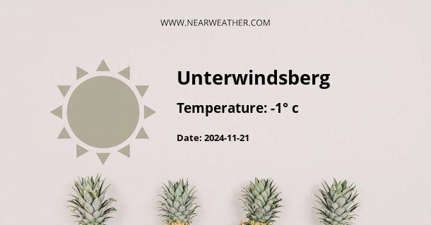 Weather in Unterwindsberg