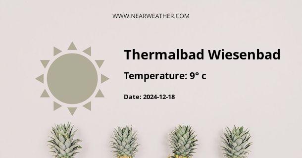 Weather in Thermalbad Wiesenbad