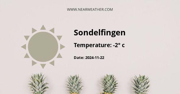 Weather in Sondelfingen