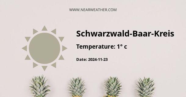 Weather in Schwarzwald-Baar-Kreis