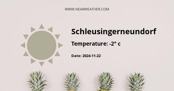 Weather in Schleusingerneundorf