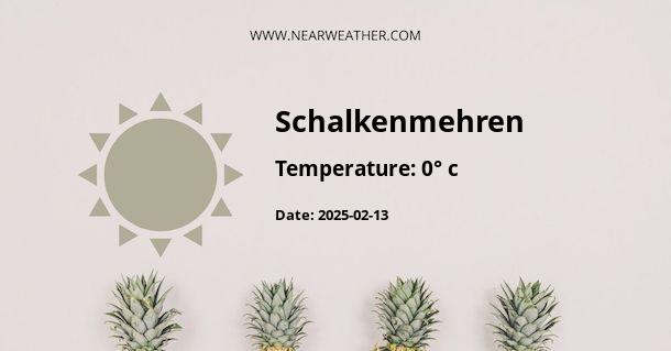 Weather in Schalkenmehren