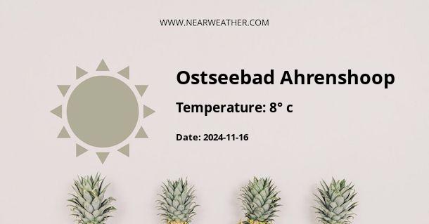 Weather in Ostseebad Ahrenshoop