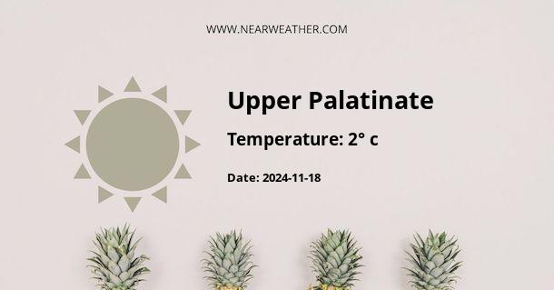 Weather in Upper Palatinate