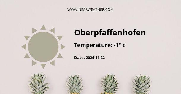 Weather in Oberpfaffenhofen