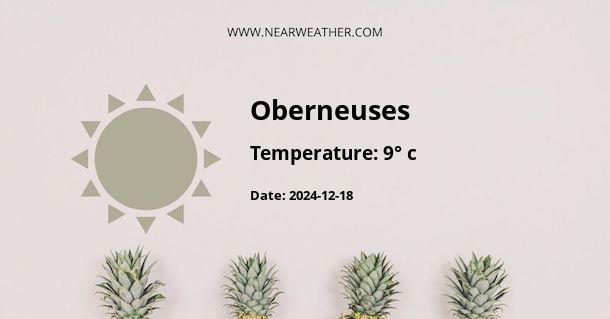 Weather in Oberneuses