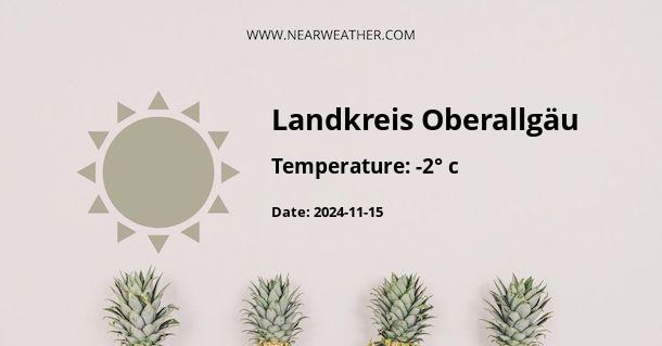 Weather in Landkreis Oberallgäu