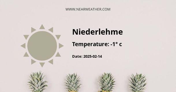 Weather in Niederlehme