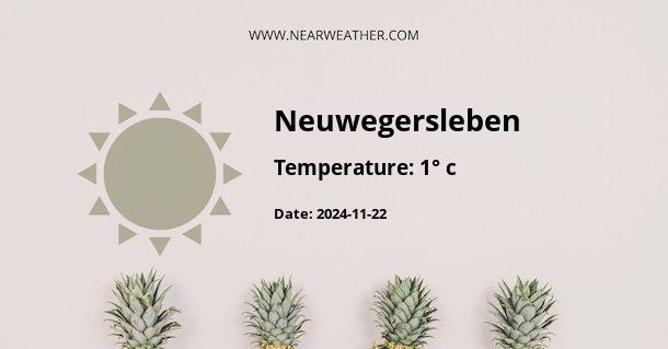 Weather in Neuwegersleben