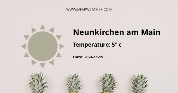 Weather in Neunkirchen am Main