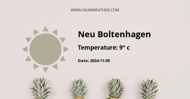 Weather in Neu Boltenhagen