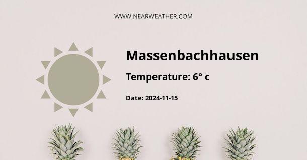 Weather in Massenbachhausen