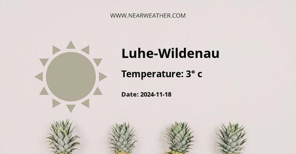 Weather in Luhe-Wildenau