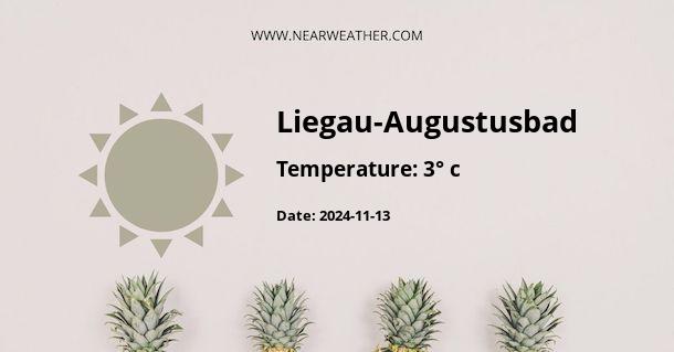 Weather in Liegau-Augustusbad