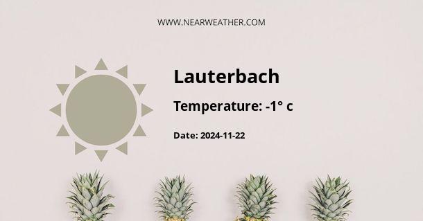 Weather in Lauterbach