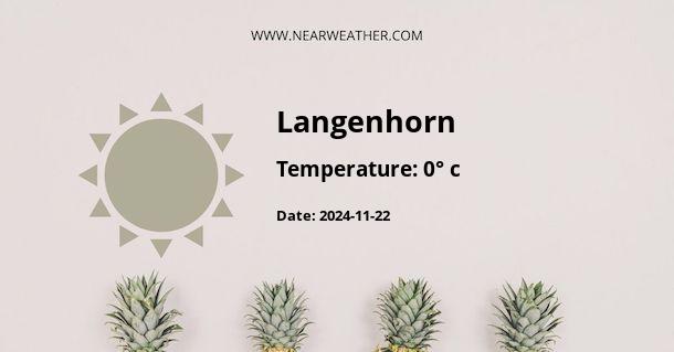 Weather in Langenhorn