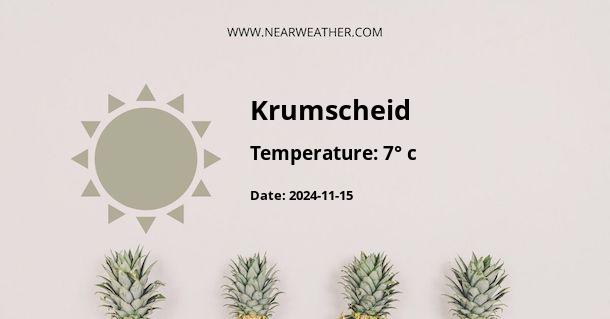 Weather in Krumscheid