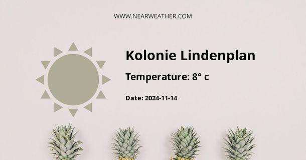 Weather in Kolonie Lindenplan