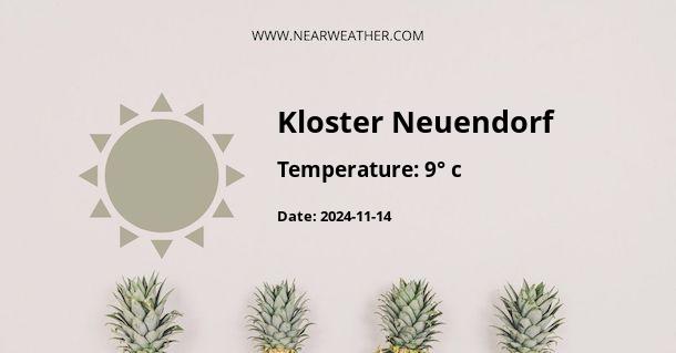 Weather in Kloster Neuendorf