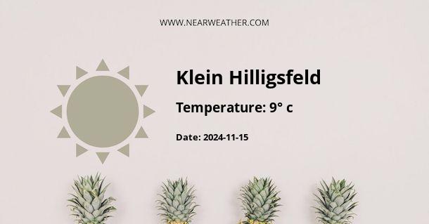 Weather in Klein Hilligsfeld