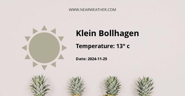 Weather in Klein Bollhagen