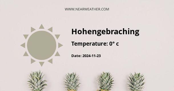 Weather in Hohengebraching