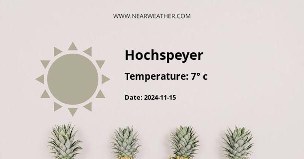 Weather in Hochspeyer