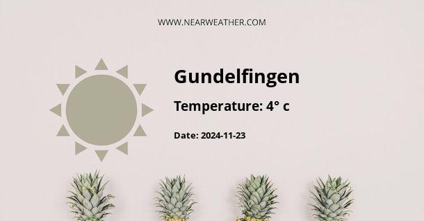 Weather in Gundelfingen