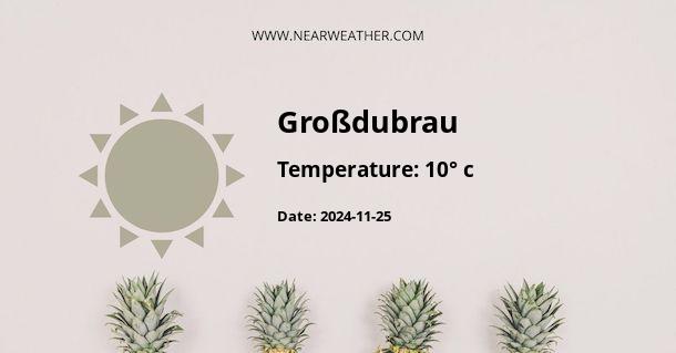 Weather in Großdubrau