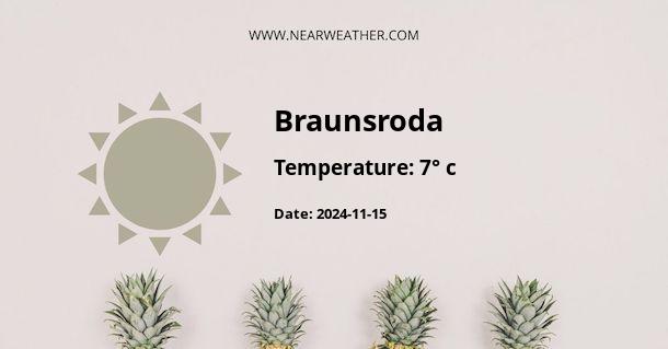 Weather in Braunsroda