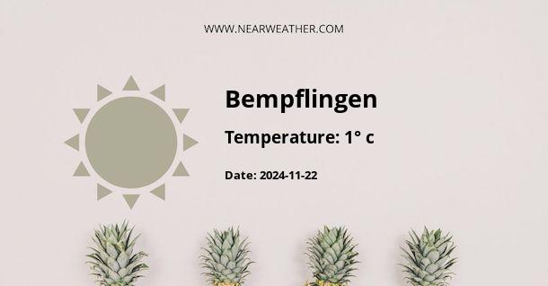 Weather in Bempflingen