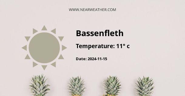 Weather in Bassenfleth