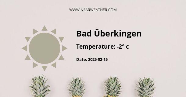 Weather in Bad Überkingen